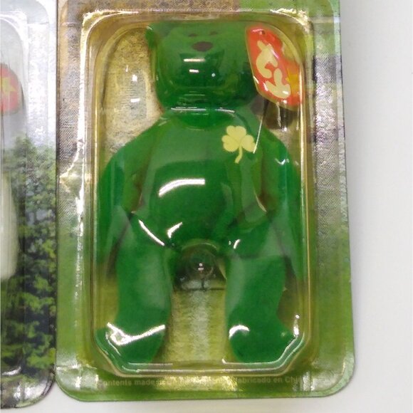TY Beanie Babies 5 ERRORS each McDonald's International Bears Set Of (4) RARE!!! - Picture 2 of 16